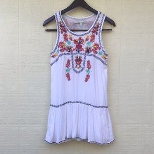 Lovers + Friends I Heart Babydoll embroidery dress